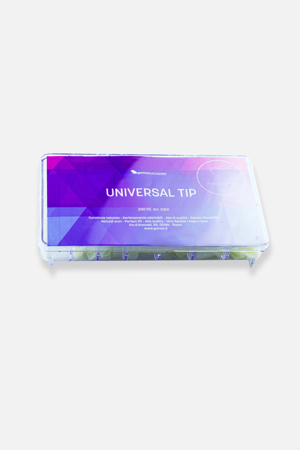 Tip per unghie bianche universali 200 pz