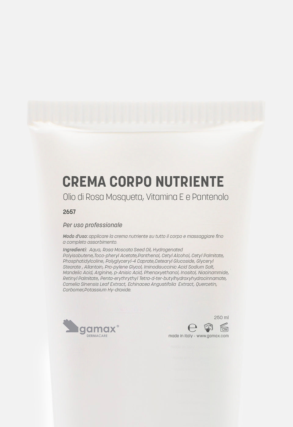 Crema corpo nutriente