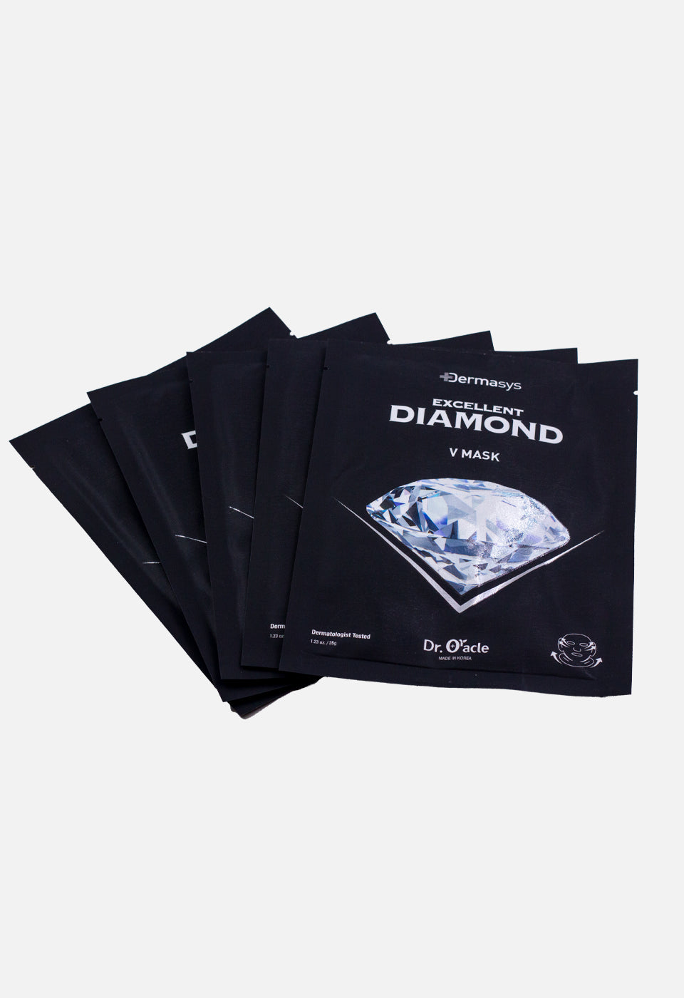 Maschera in tessuto antiage Diamond 5 pz