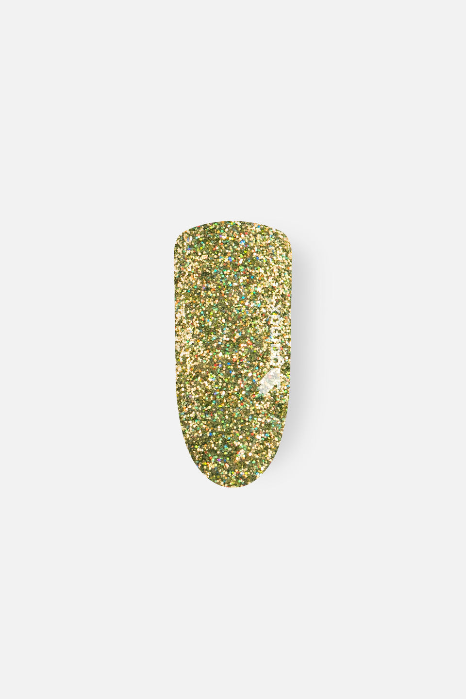 Glitter unghie in polvere giallo