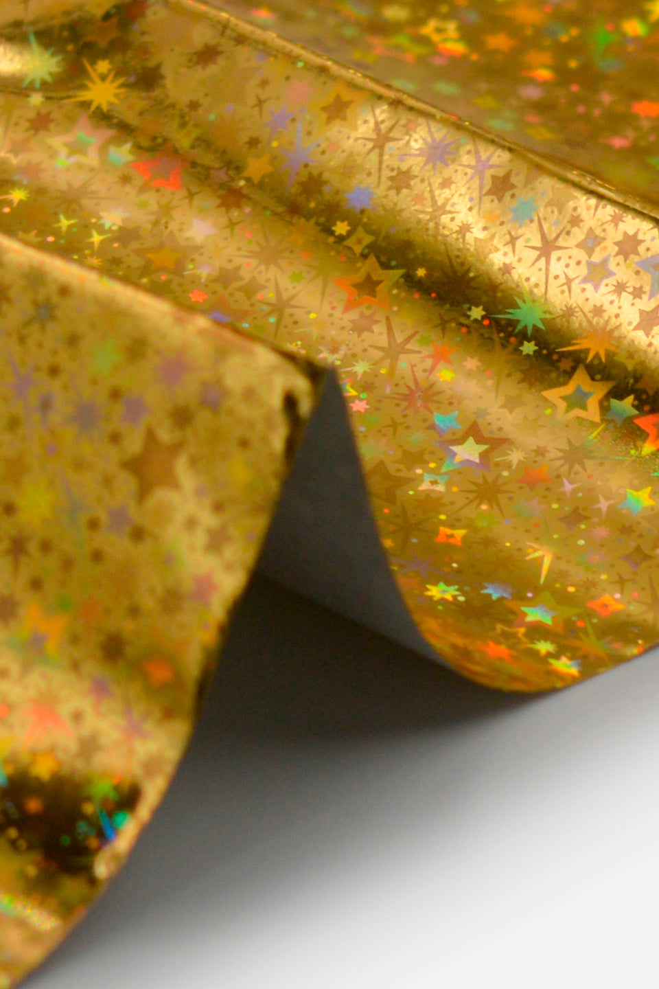 Foil unghie colore oro Stelle