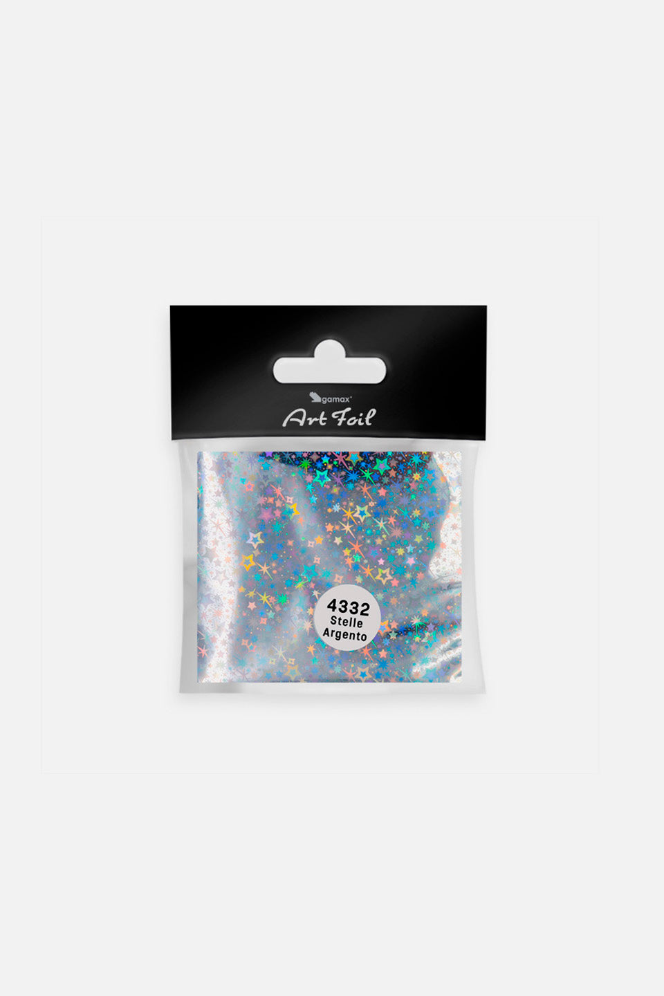 Foil para uñas color plata Stelle