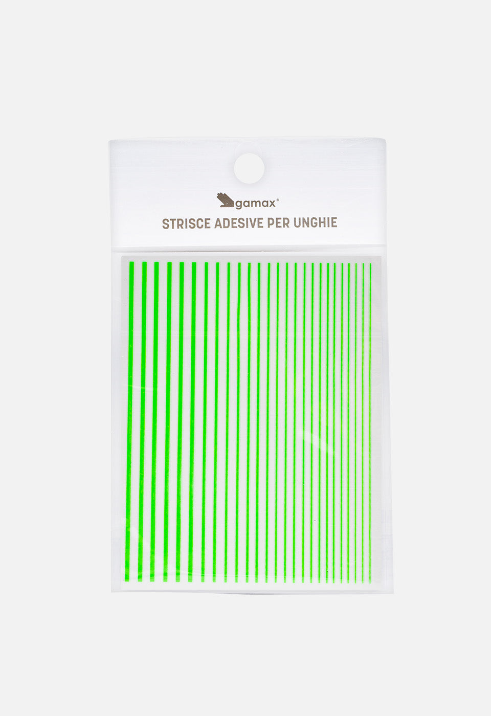 Strisce adesive unghie Verde Fluo