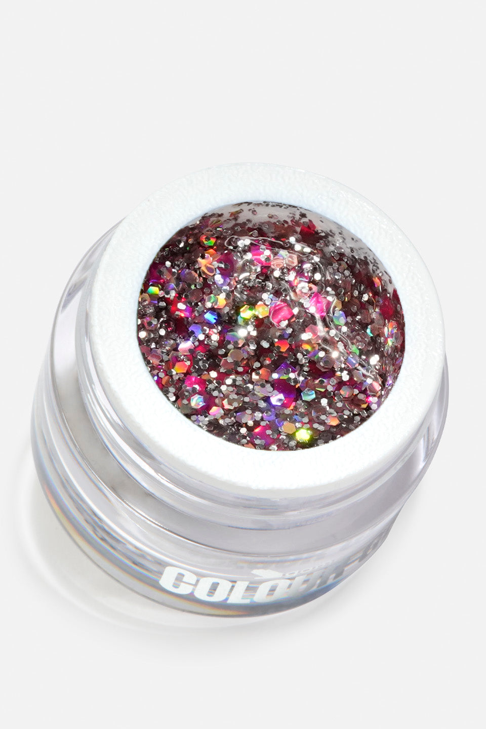 Gel UV de color rojo glitter Zouk 5 g