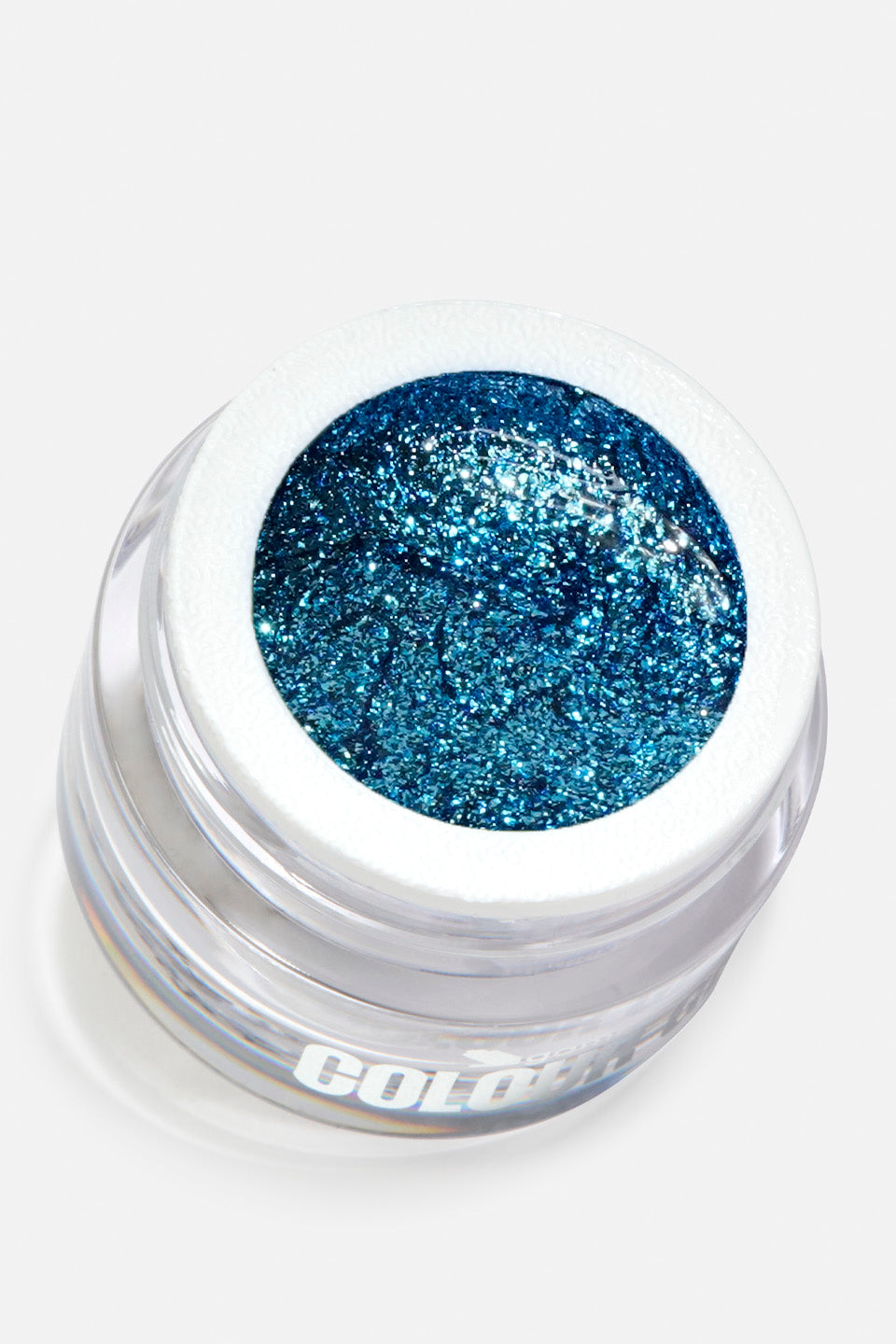 Gel UV de color azul glitter Charm Electric 5 g