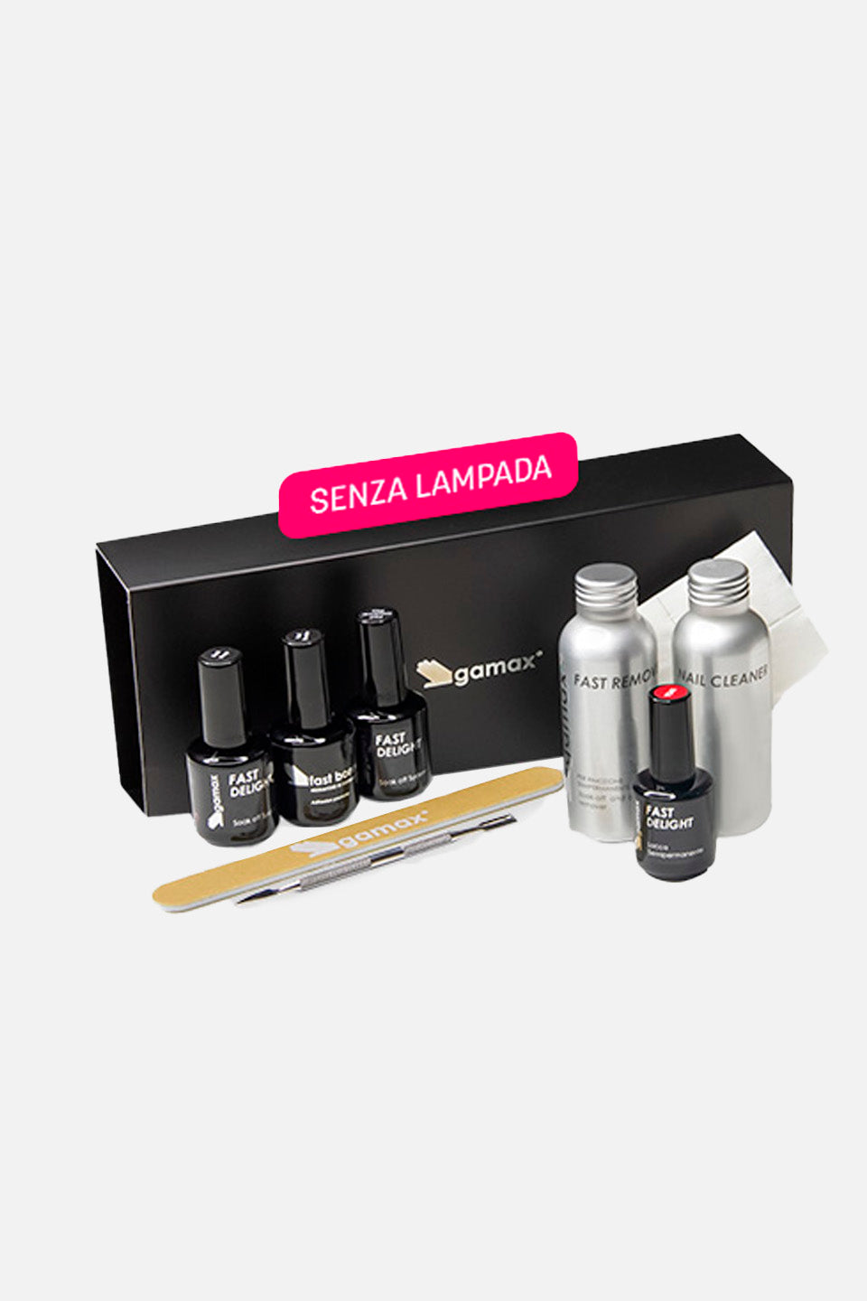 Kit base esmalte permanente Fast Delight