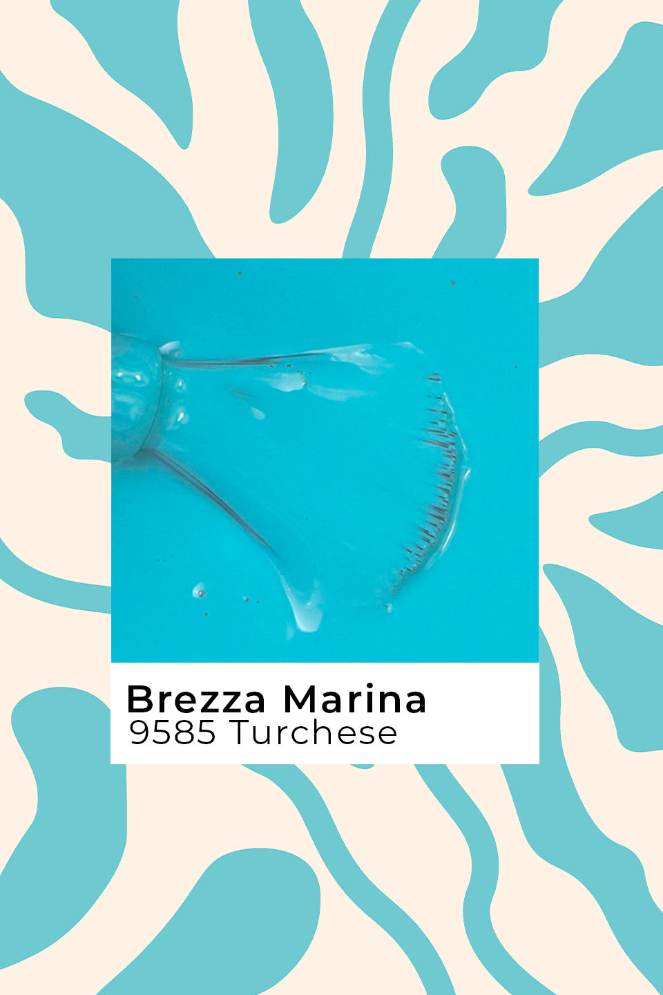 Smalto semipermanente turchese Brezza Marina 15 ml