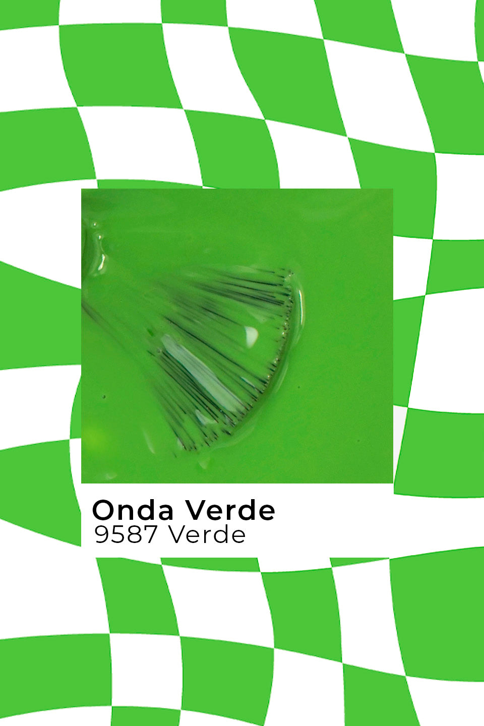 Smalto semipermanente verde lime Onda Verde 15 ml