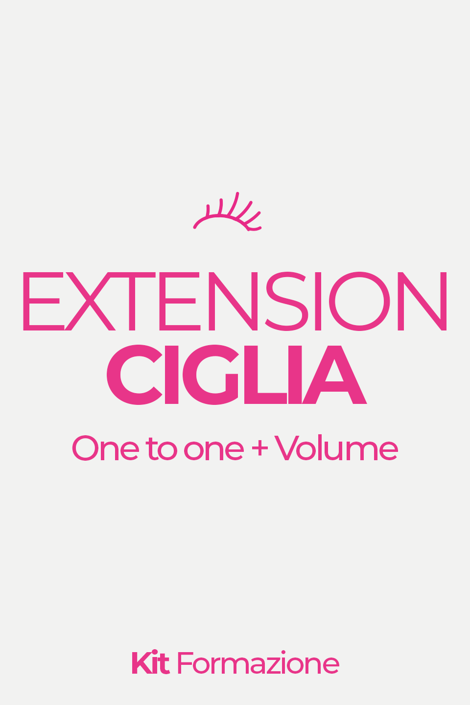 KIT ACADEMY - Corso Extension one to one + Volume 3 gg